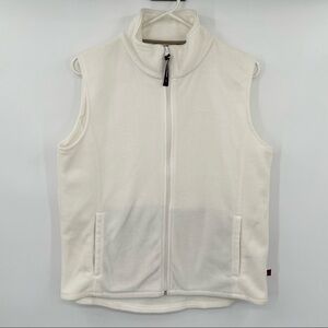 Woolrich Women's  White Andes Fleece Vest